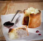 Pork Pie food photography by luke cannon photography