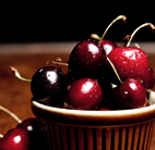 cherries fruit retro food photography